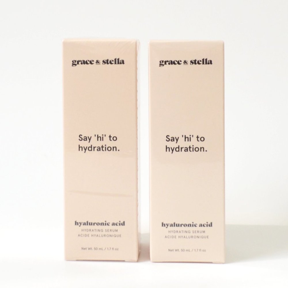 NEW! 2 Grace and Stella hyaluronic acid serum 50ml